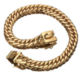 Gold Stainless Steel Necklace Collar
