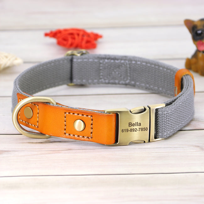 Anti Lettering Lost Pet Collar