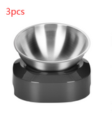 Stainless Steel Pet Double Night Bowl