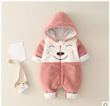 Winter Thickened Cotton Jumpsuit