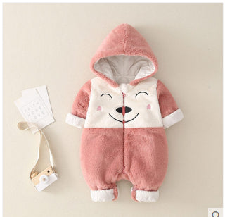 Winter Thickened Cotton Jumpsuit