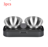 Stainless Steel Pet Double Night Bowl