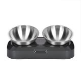 Stainless Steel Pet Double Night Bowl