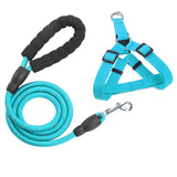 Reflective Pet Leash Collar Set