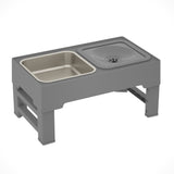 Elevated Food Water Feeders Bowl