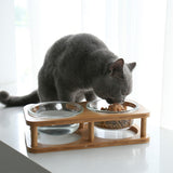 Single Glass Food Pet Bowl