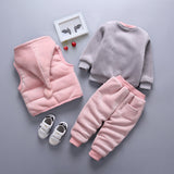 Baby Thickening Three-piece Set