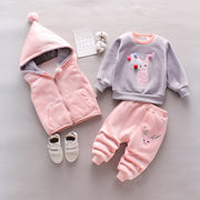 Baby Thickening Three-piece Set