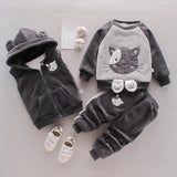 Baby Thickening Three-piece Set